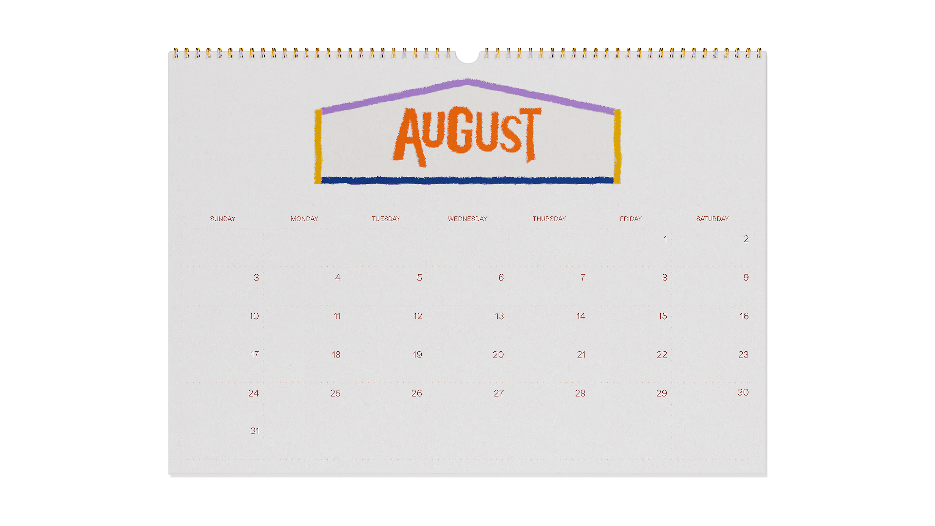 calendar f2